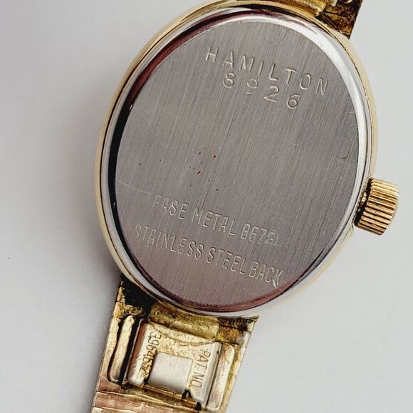 VINTAGE Hamilton Priscilla Quartz Ladies WRISTWATCH 1/40 10k USA